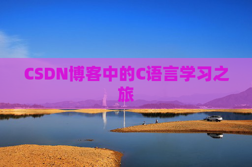 CSDN博客中的C语言学习之旅
